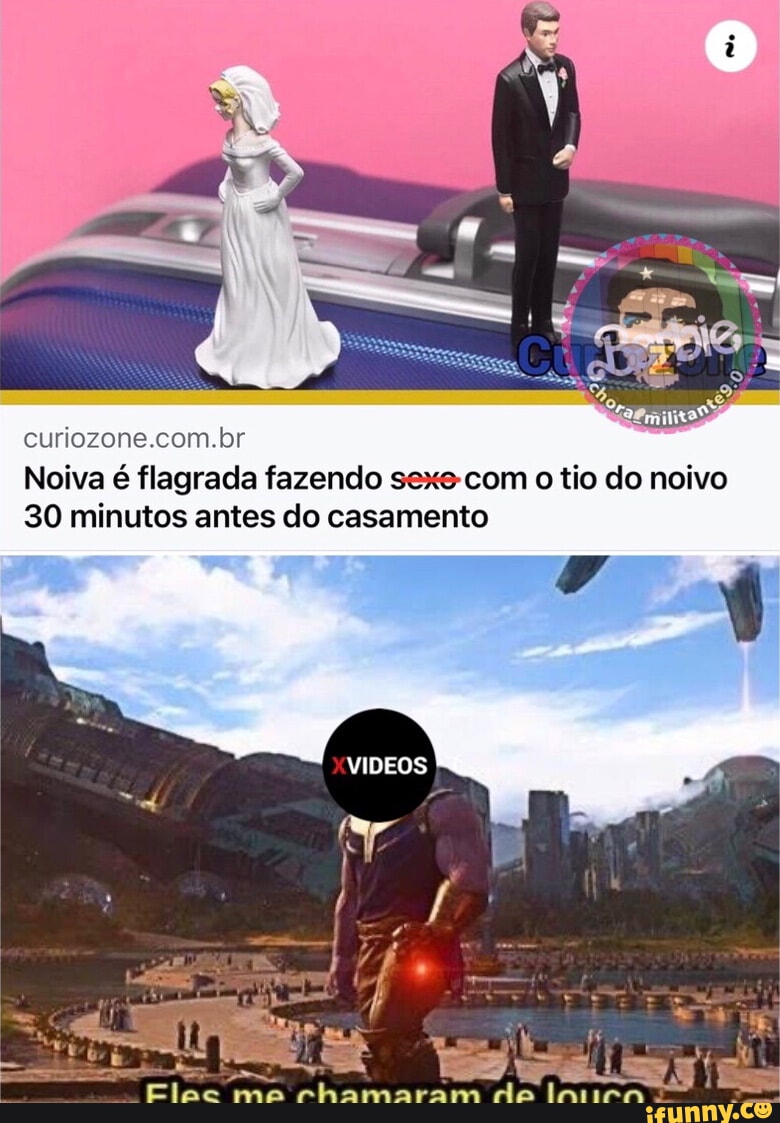 Curiozone.com.br Noiva é flagrada fazendo sexe com o tio do noivo 30  minutos antes do casamento VIDEOS ria - iFunny Brazil