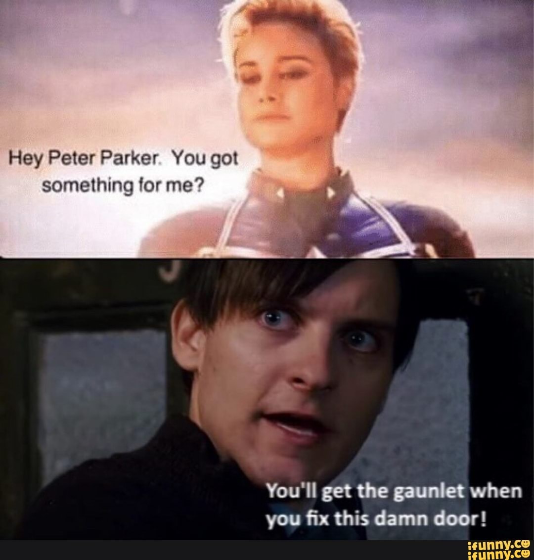 Hey peter deals parker