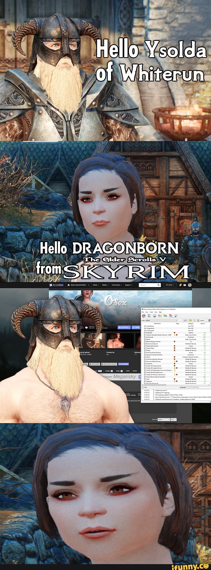 Hello Ysolda - Hello Ysolda of Whiterun Hello DRAGONBORN from KY RI M -  iFunny Brazil