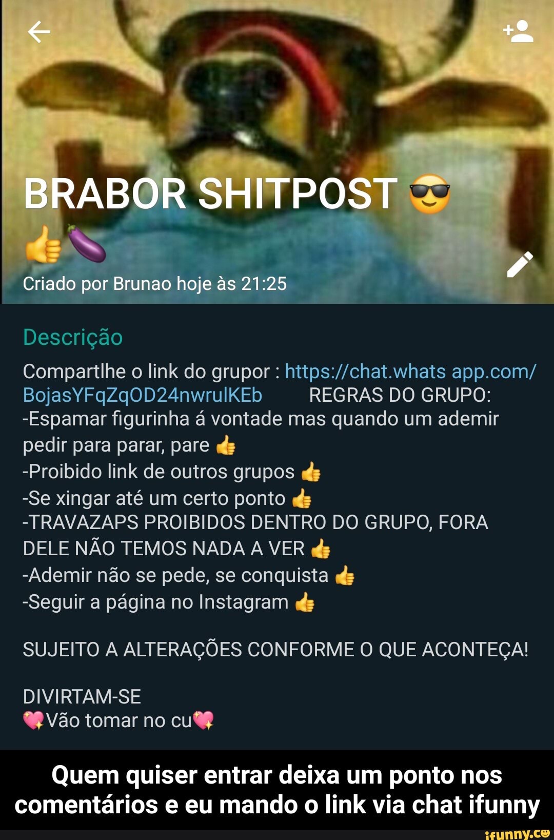 LINK NA BIO #shitpost #shitpostbr #shitpostbrasil #shitpostbrasi