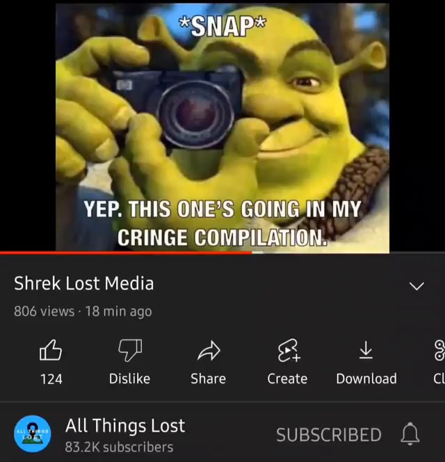 Shrek's Cringe Compilation