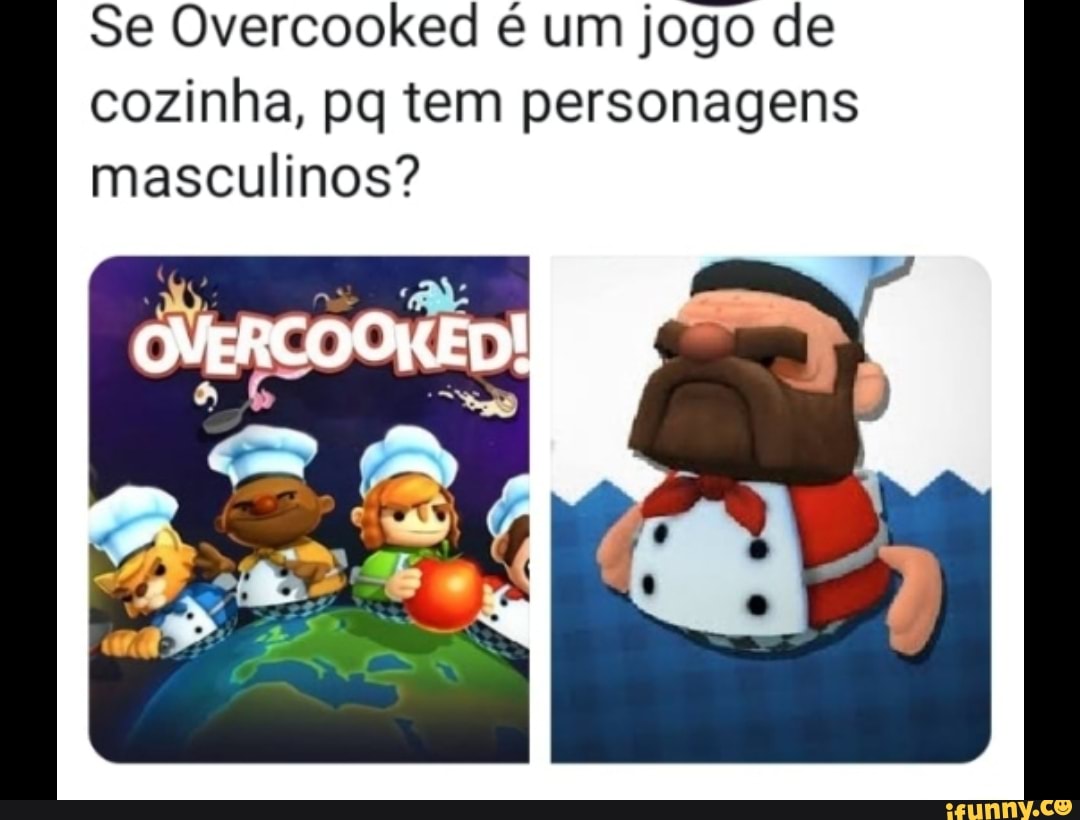 overcooked um jogo saudável pra se jogar com amigos kkk#meme #engraçad