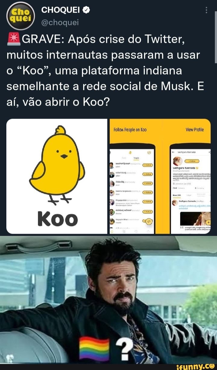 Koo: Rede social vira meme entre brasileiros: Liberei para quem quiser