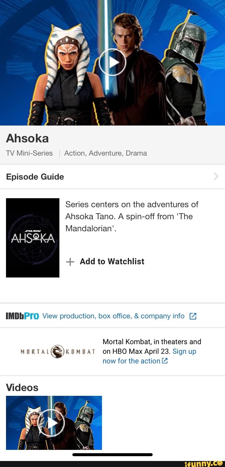 Ahsoka (TV Mini Series 2023– ) - IMDb