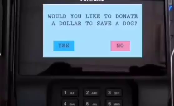 CapCut_donate a dollar to save a dog prank