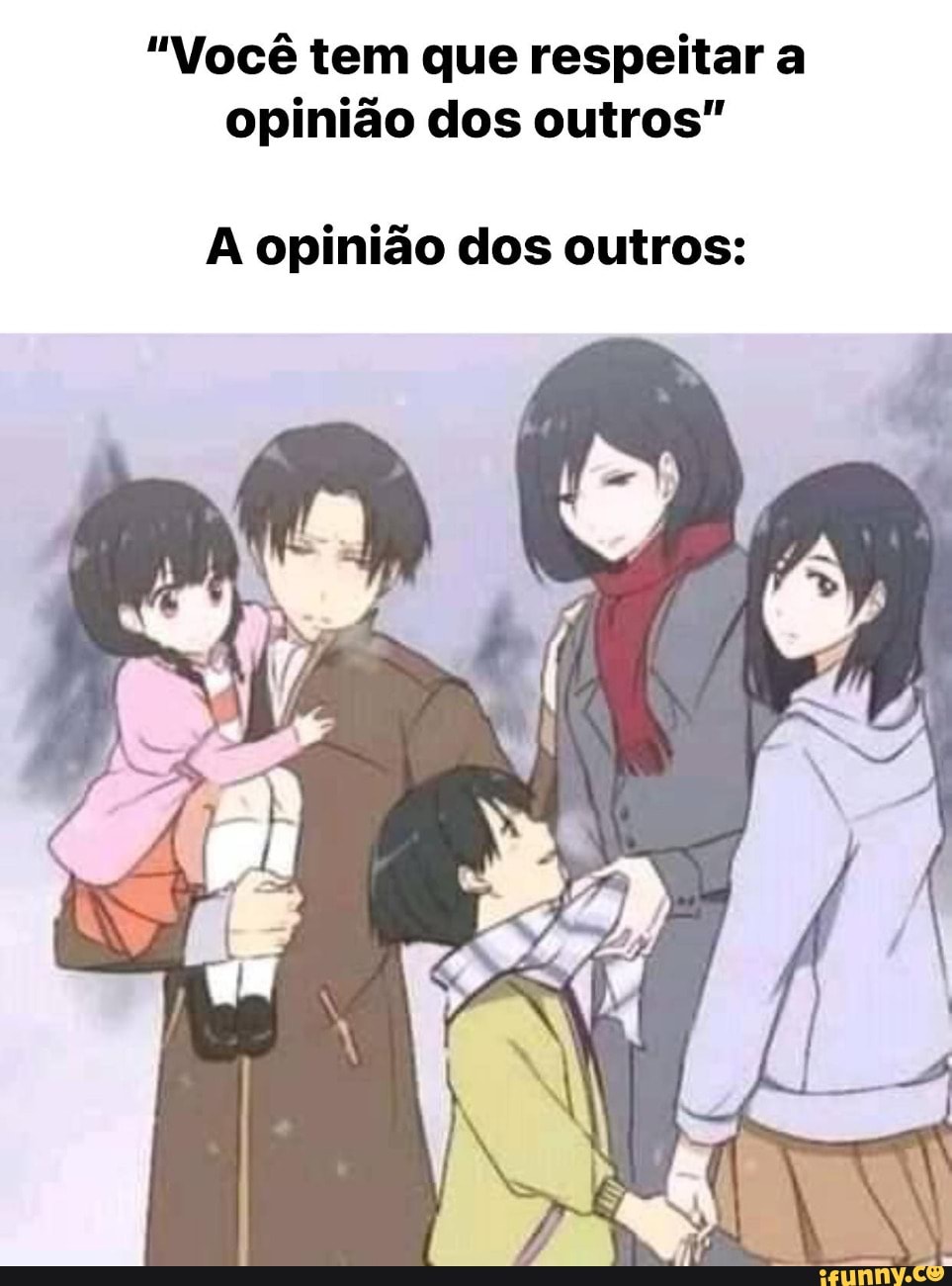 Essa é minha opinião você tem total direito de descordar de forma  respeitosa é claro : r/animebrasil