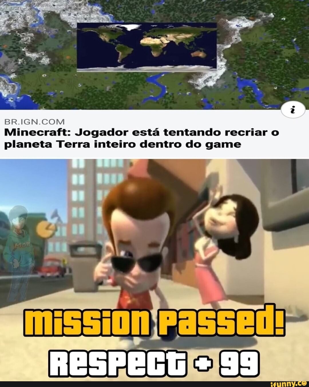 Um jogador está tentando recriar o planeta terra inteiro dentro de Minecraft  - Arkade