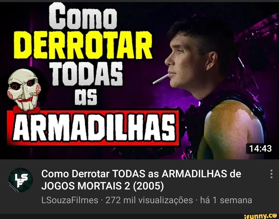 Como Derrotar TODAS as ARMADILHAS de JOGOS MORTAIS (2004) 