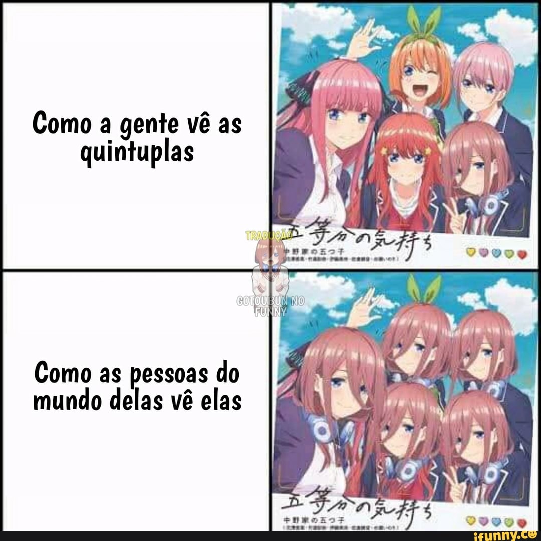 Gotoubun memes. Best Collection of funny Gotoubun pictures on iFunny Brazil