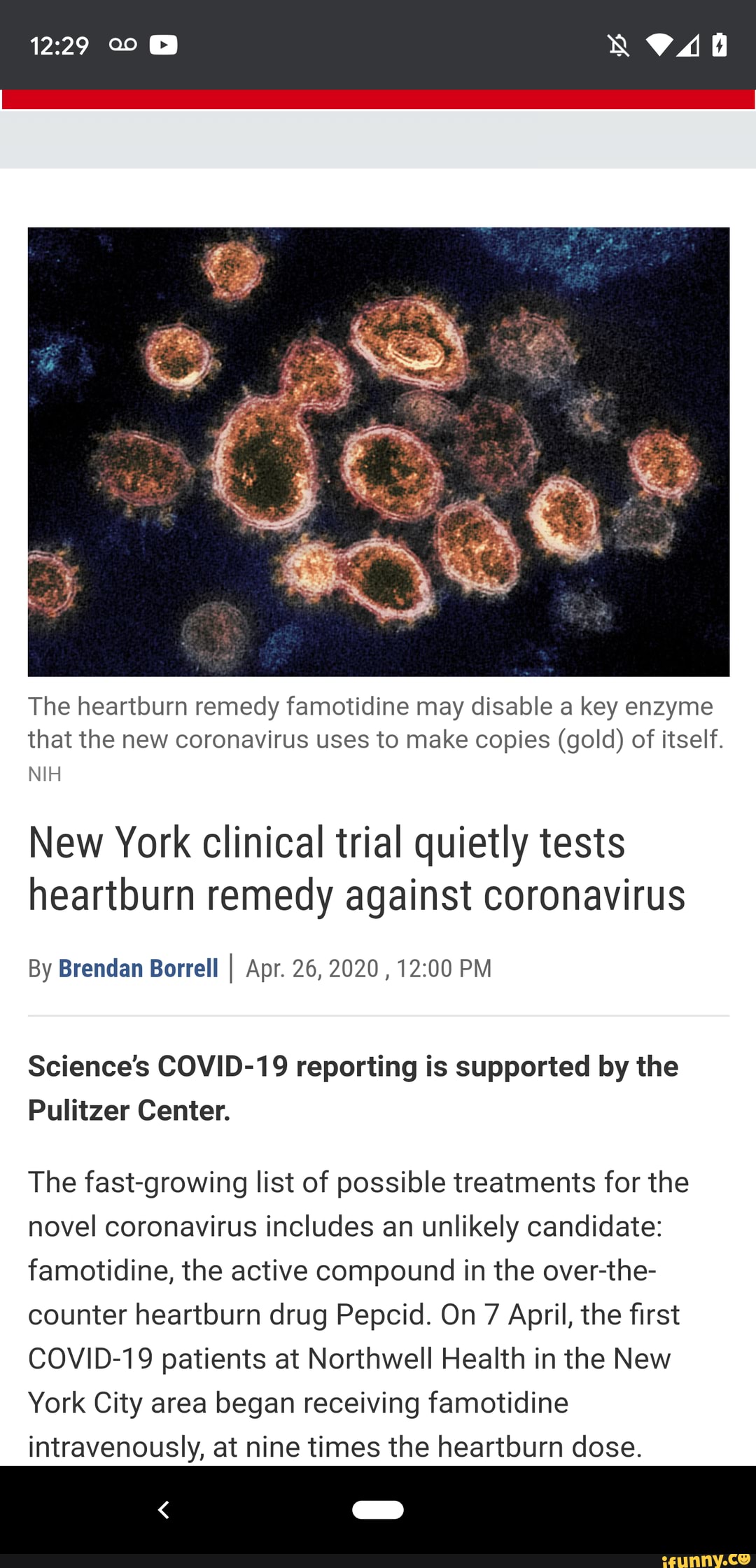 New York Clinical Trial Quietly Tests Heartburn Remedy Against