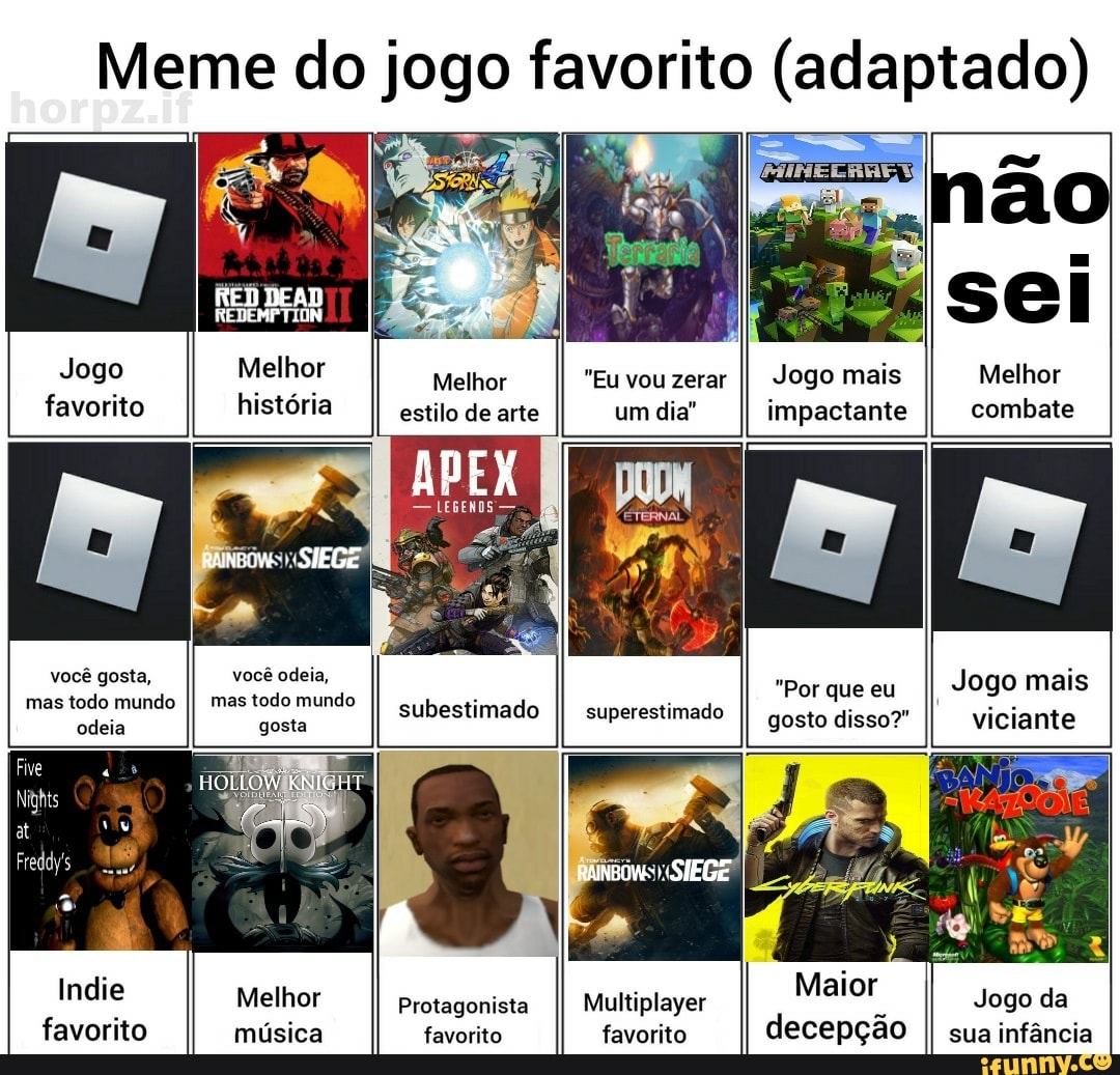 Música - Meu Game Favorito