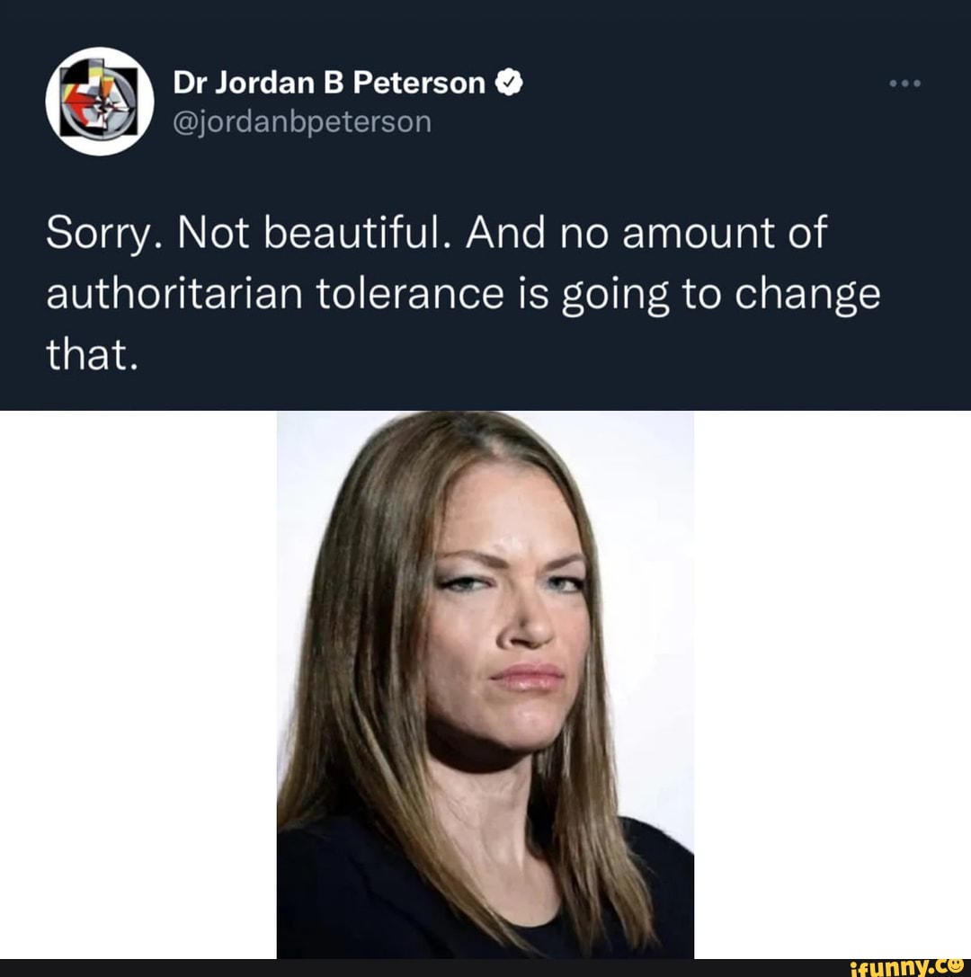 Jordan Peterson's tweet about 'authoritarian tolerance' was a huge self-own