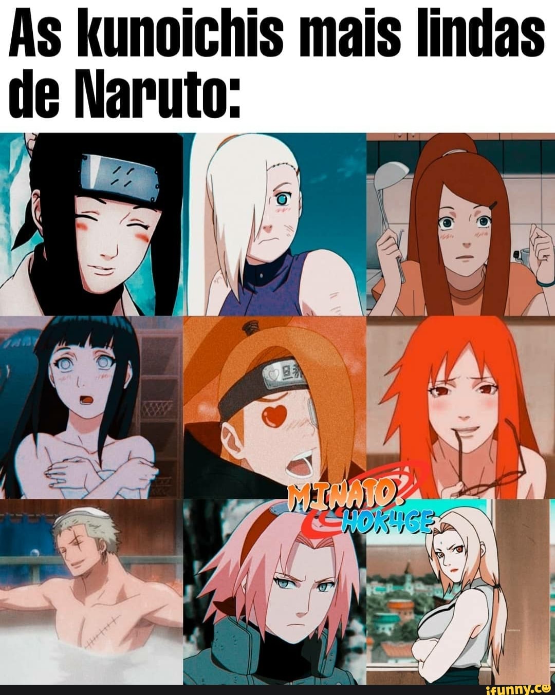 Estas são as 10 Kunoichis mais poderosas do universo de Naruto