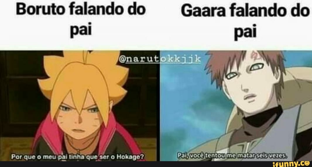 Maluco, o Jiraiya é tão foda q vai treinar 3 geração diferentes, o pai do  naruto, o pai do boruto e o filho do naruto - iFunny Brazil