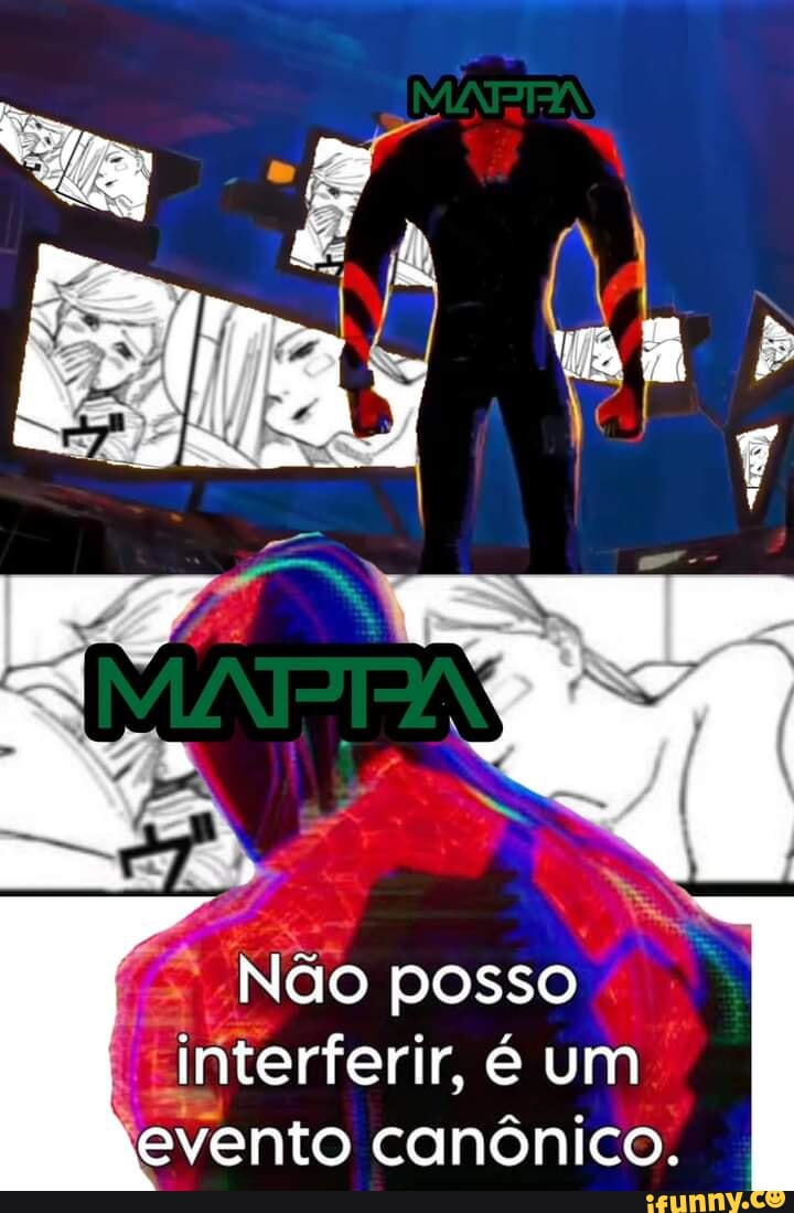 Não posso interferir, é um evento canônico. - iFunny Brazil