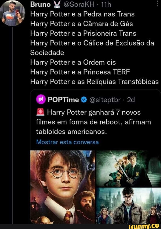 Memes Harry Potter  Frase harry potter, Tudo sobre harry potter