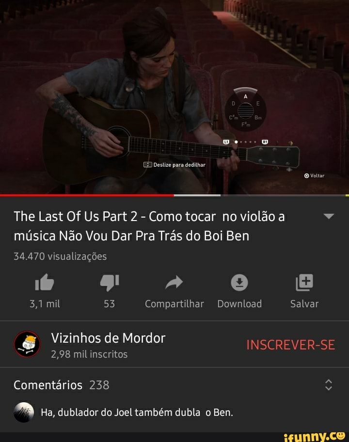 The Last of Us  Dublador diz que Joel pode ser considerado um vilão