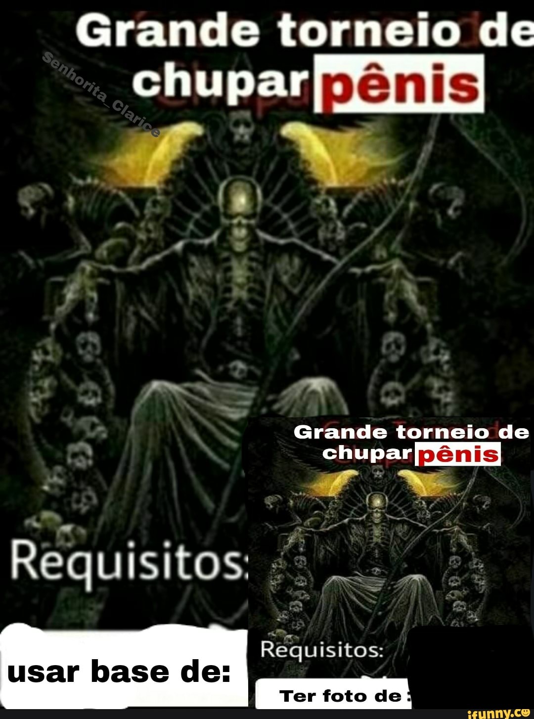 Fique atento senhor que isso Fino senôres quem é você Irei chupar rolas  grandes - iFunny Brazil