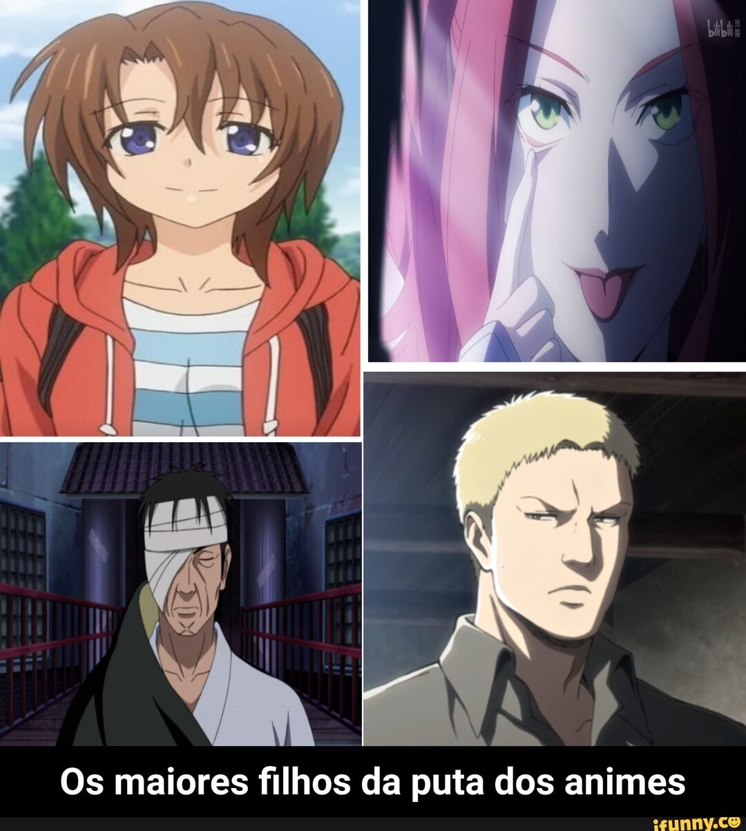 Nomes de personagens de anime que daria a seu filho > [PLG]