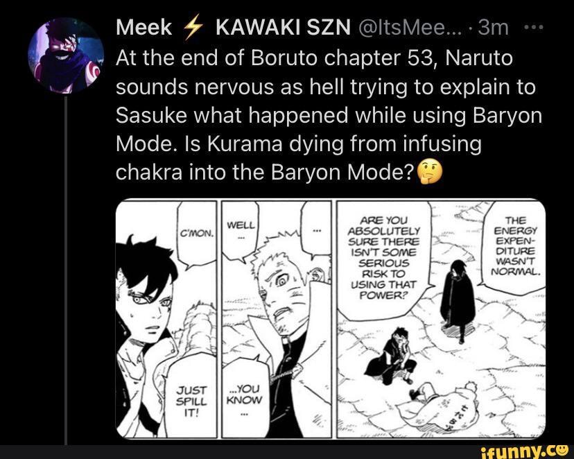 The Last Shinobi on X: Naruto's death was Foreshadowed like kurama's in  OP5,Boruto's crying when he thought that he lost him was heartbreaking,his  reaction when naruto dies in the future is unimaginable