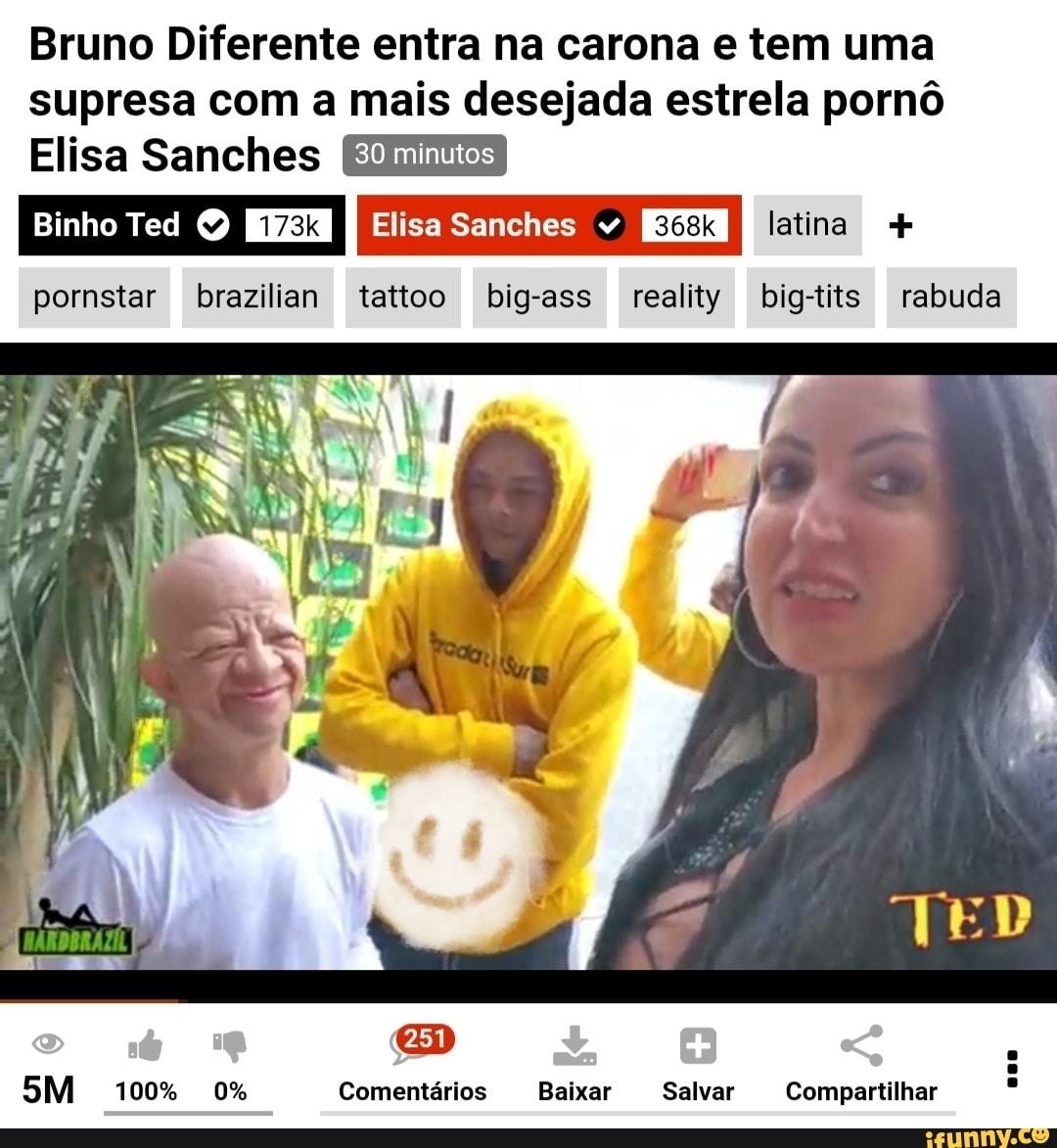 BRUNO DIFERENTE QUERIA C0MER, ELA FOI COM ELE 