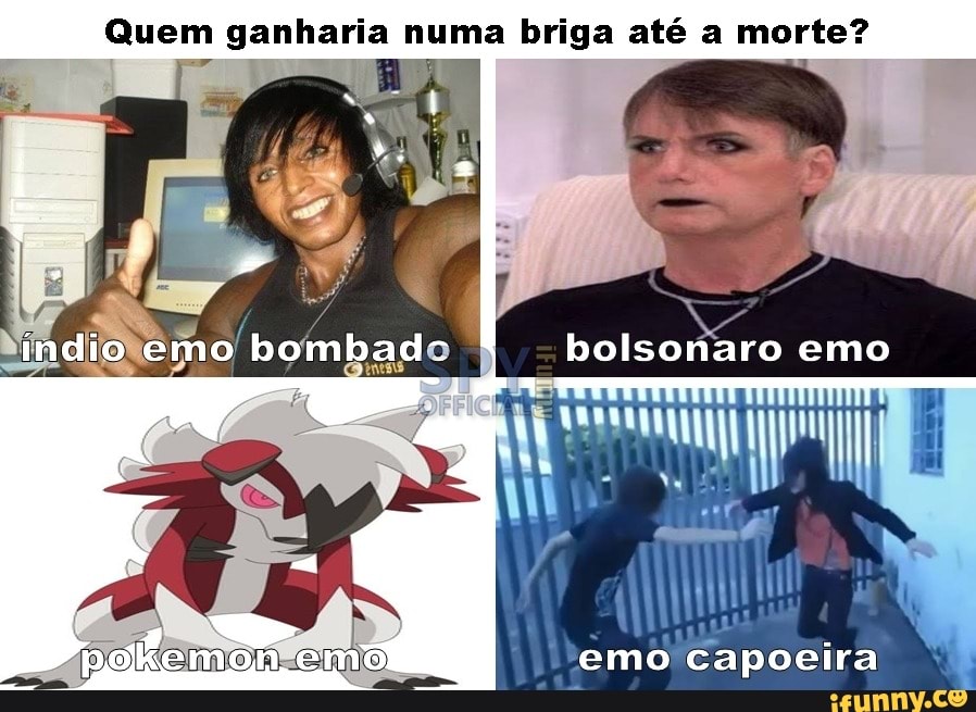 UMA COISA QUE POKEMON ME ENSINOU FOI QUE TIPO SOMBRIO É FRACO CONTRA TIPO  LUTADOR - iFunny Brazil