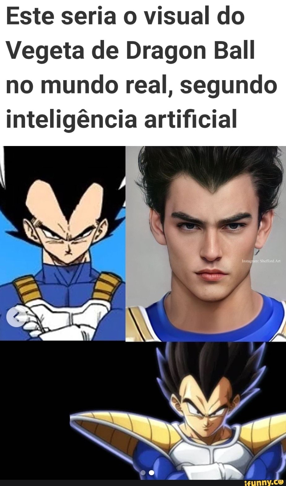 A história por trás do meme mais famoso de Vegeta