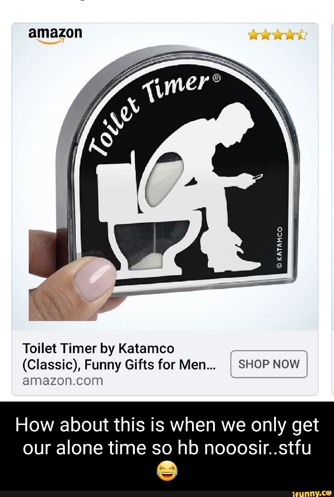Toilet Timer - Great Gag Gift