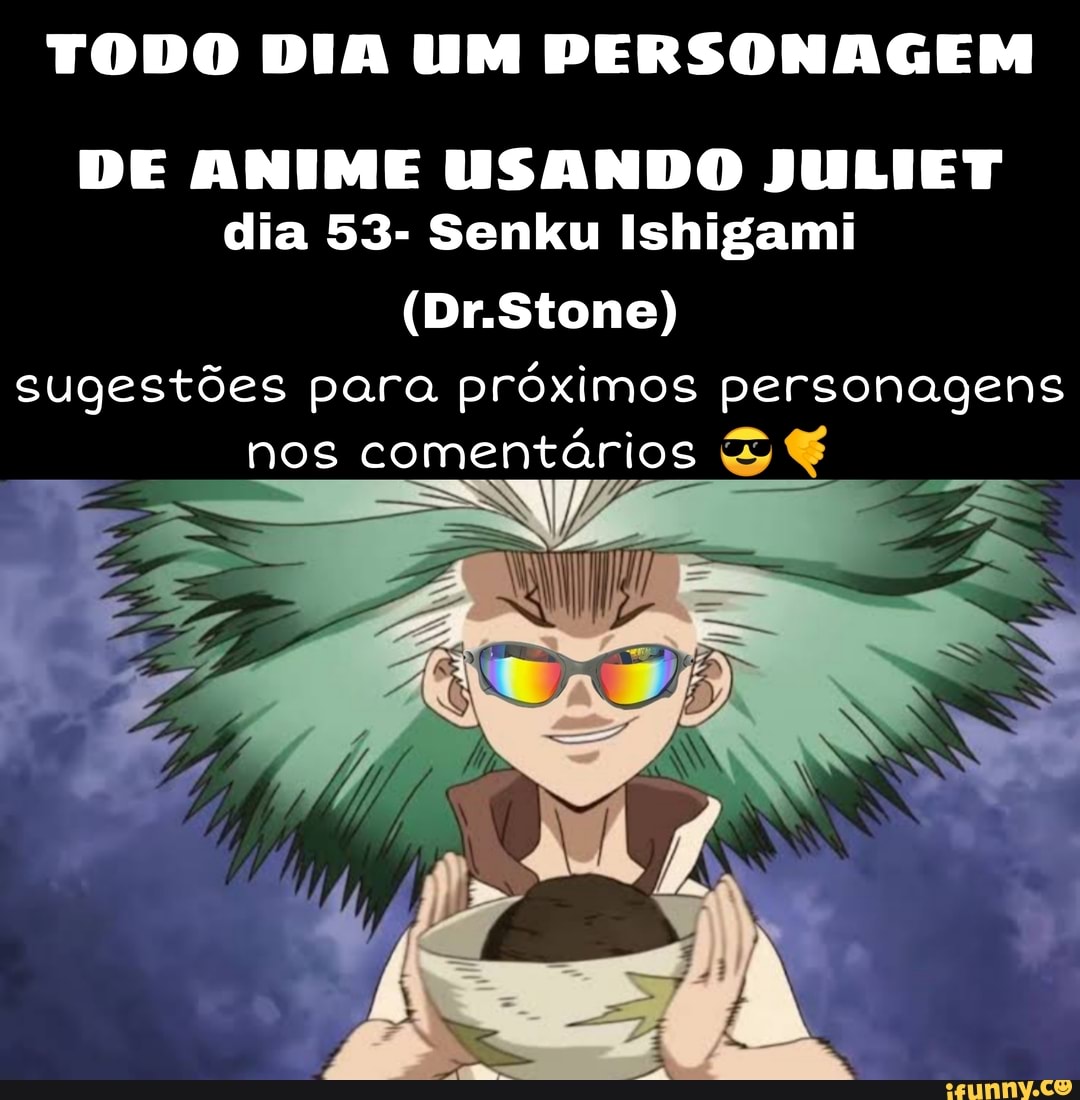 Todo dia um personagem que é o Gb