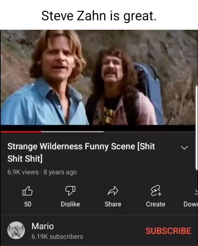 strange wilderness meme