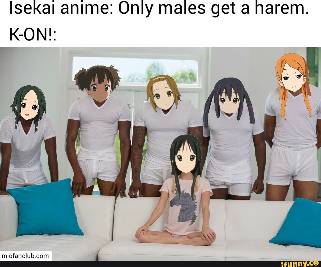 Nother generic isekai with OP MC and harem - iFunny Brazil