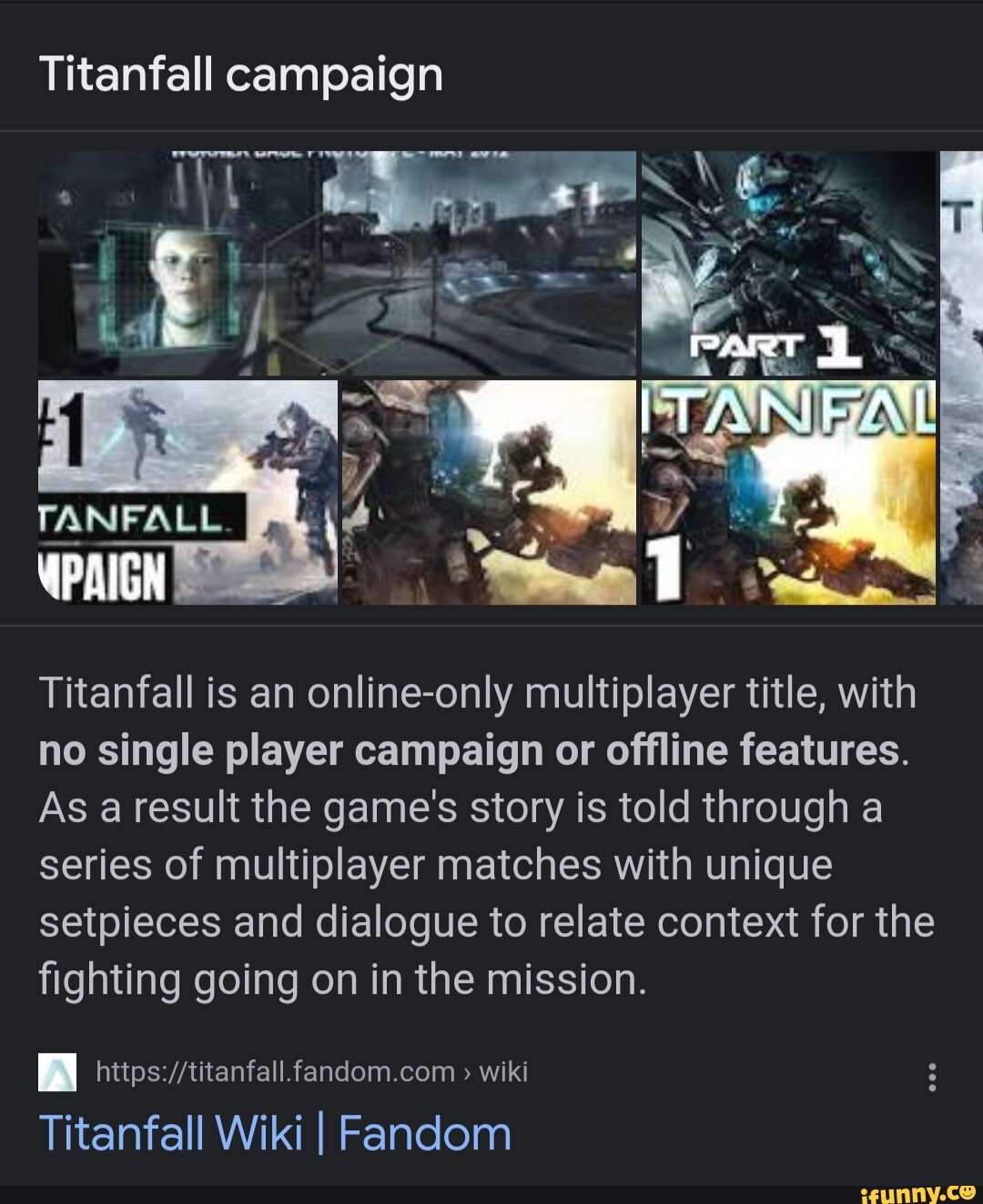 Titanfall 2, Titanfall Wiki