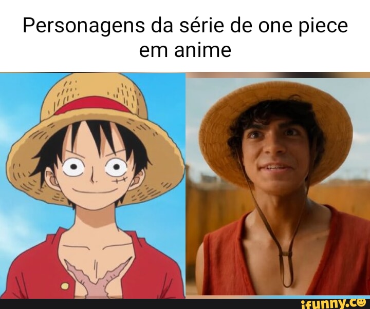 Personagens da série de one piece em anime - iFunny Brazil