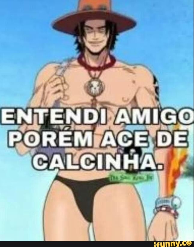 Desenhei Ace, de one piece :D - iFunny Brazil