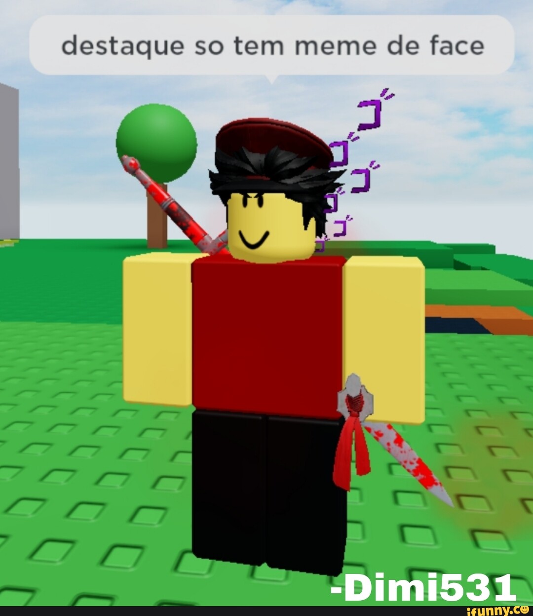 Roblox face: - iFunny Brazil