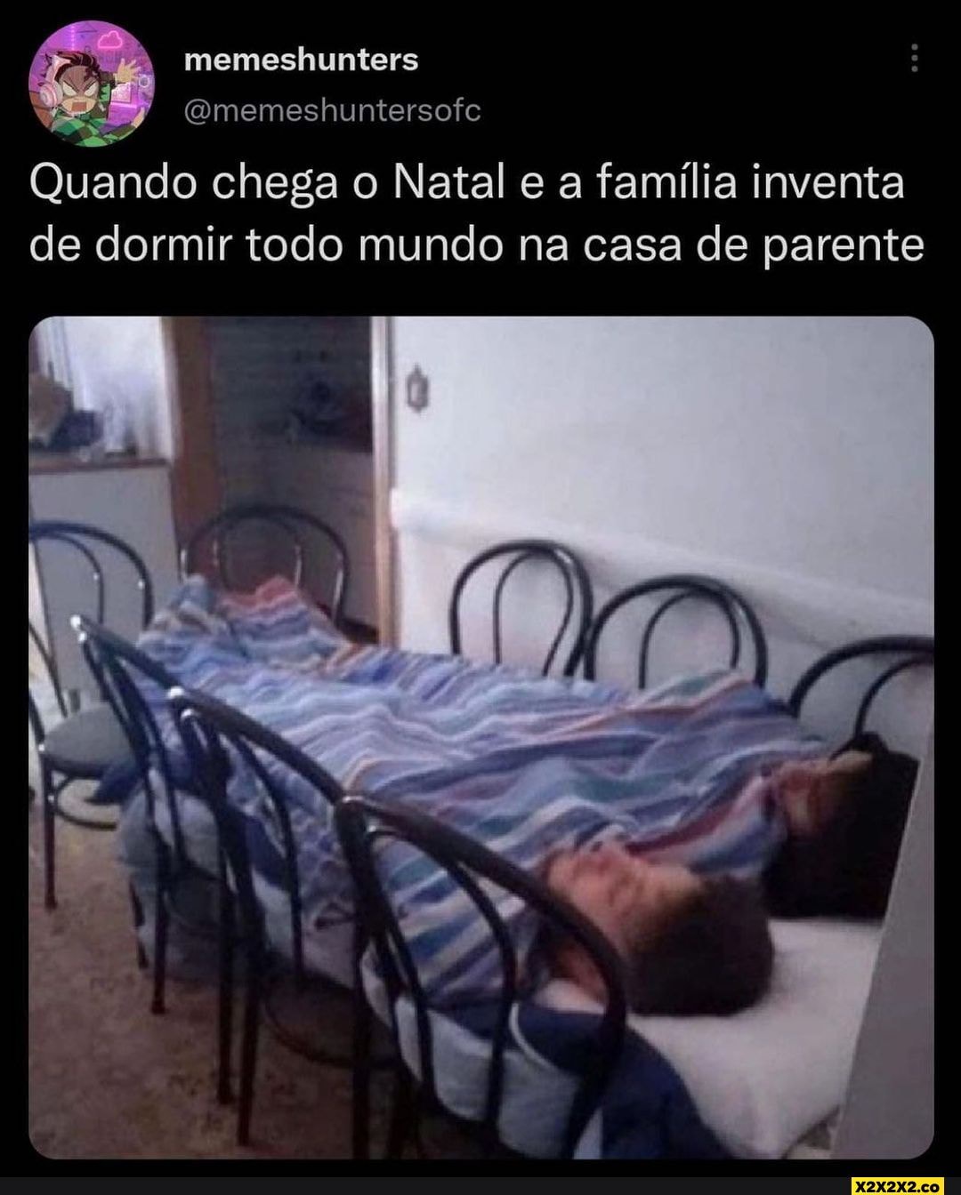Quando chega o Natal e a família inventa de dormir todo mundo na casa de  parente dl - iFunny Brazil