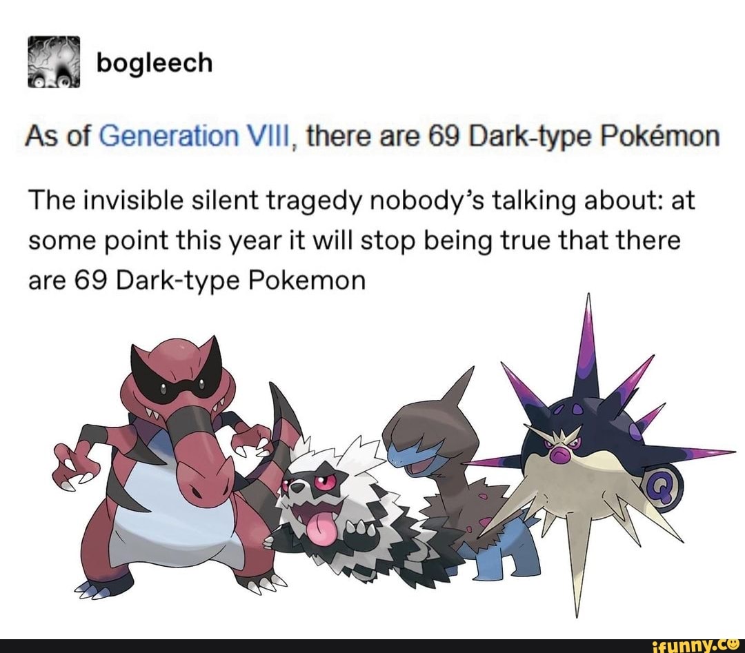 Let's Talk About Pokemon! — Let's Talk About Pokemon - The Dark Type