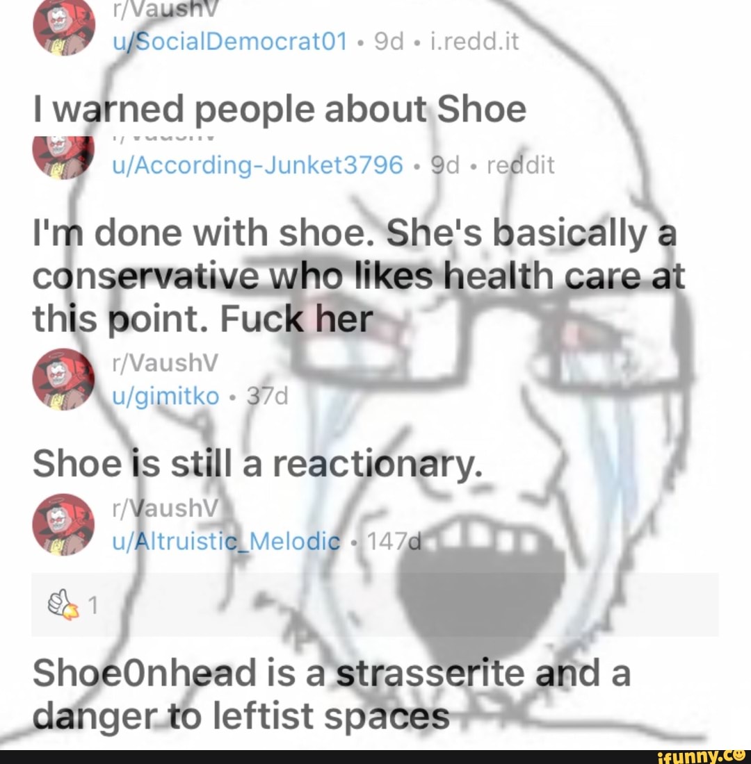 Literally Shoeonhead : r/VaushV