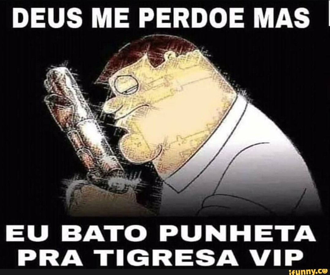 DEUS ME PERDOE MAS I EU BATO PUNHETA PRA TIGRESA VIP - iFunny Brazil