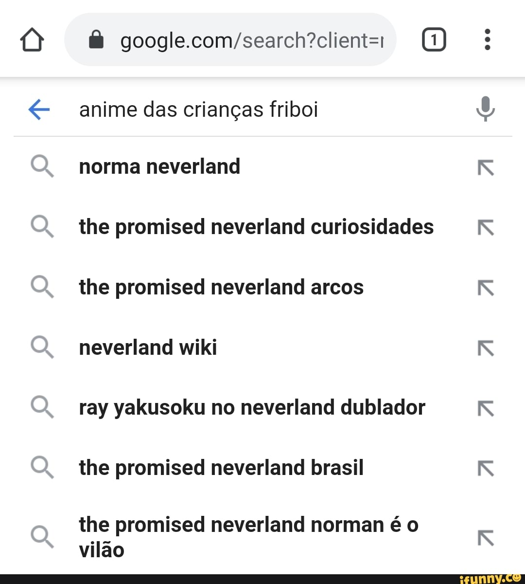 Anime das criangas friboi norma neverland PP the promised
