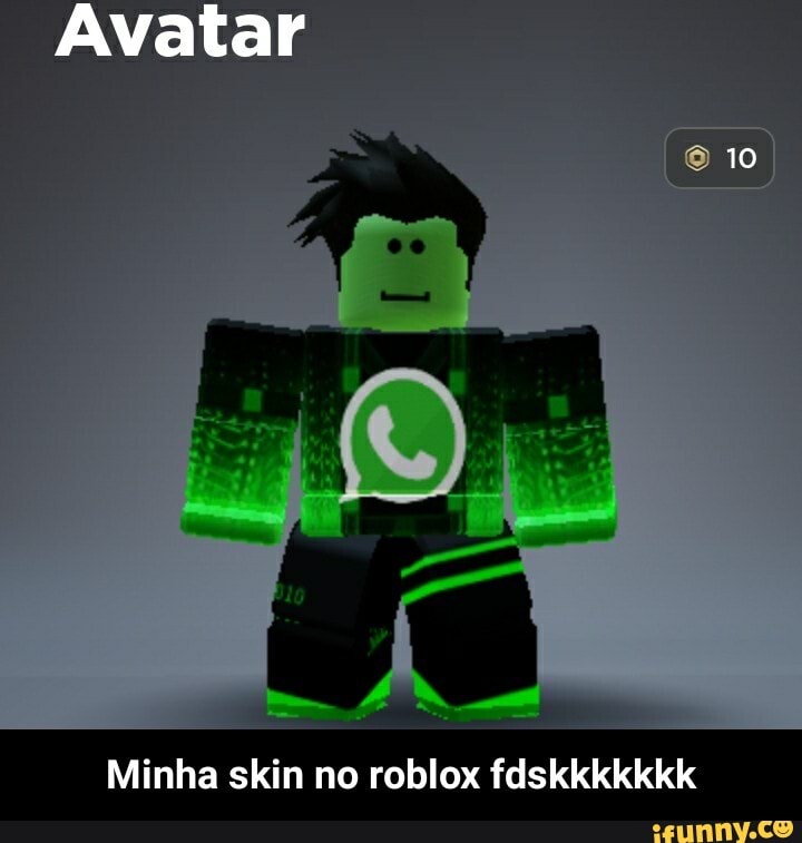 Update de skin no Roblox Rate My Avatar - iFunny Brazil