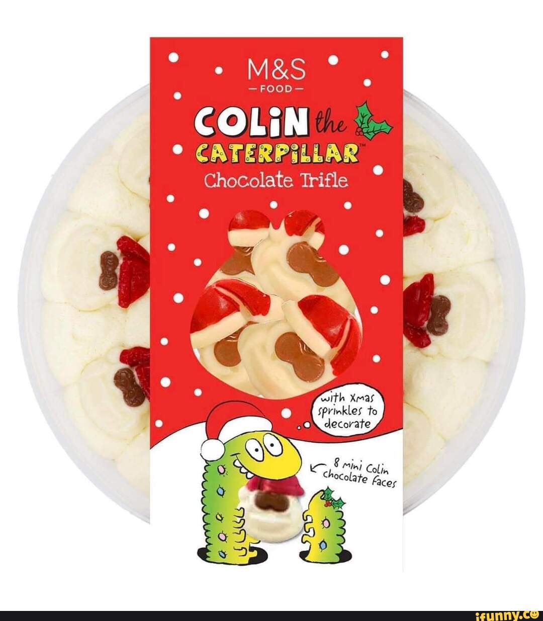 Mini Christmas Colin The Caterpillar Yule Logs Recipe