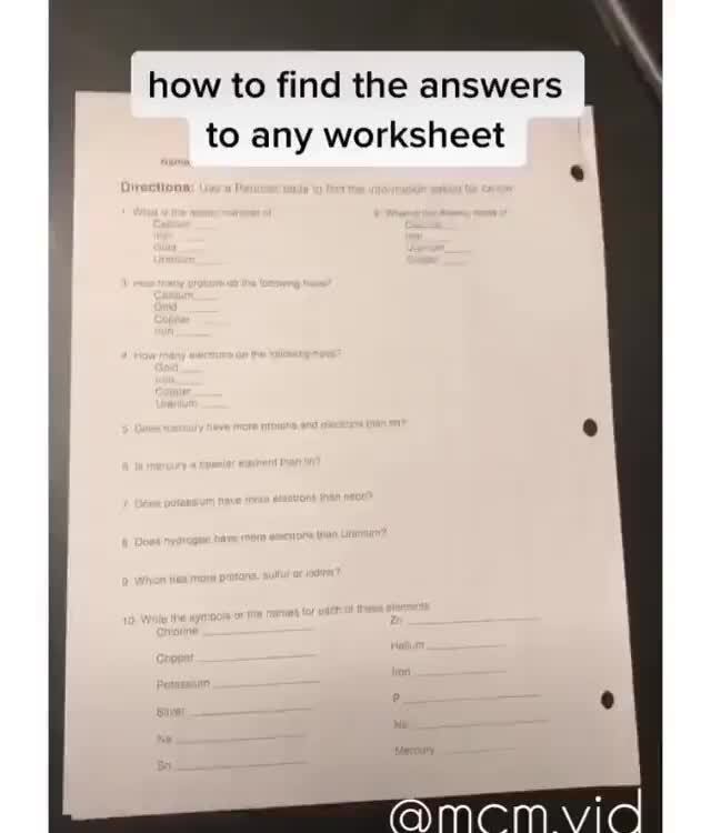 How to find the answers to any worksheet - iFunny Brazil How to find the answers to any worksheet - iFunny Brazil