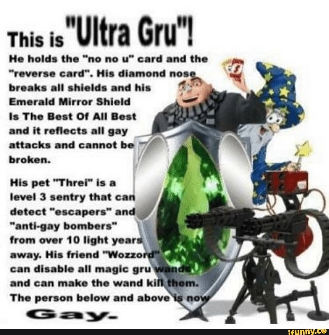 Gru no meme | Greeting Card