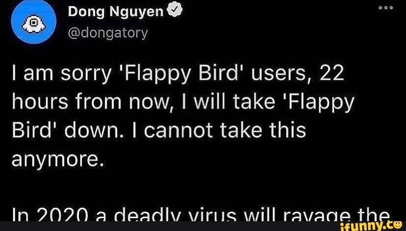 What happened to Flappy Bird? - FourWeekMBA