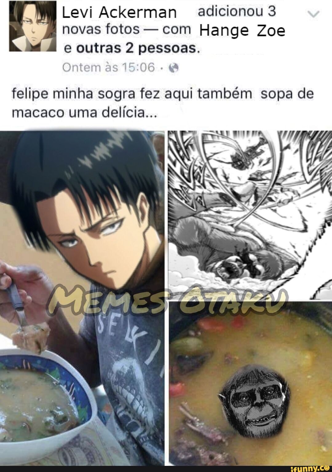 Shingeki no Kyojin - Levi e Hange são destaque em novas imagens do