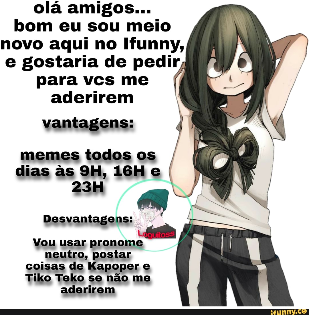 Anuncio feito pelo Gambinho. Aprovem aí,me deem uma chance da glr conhecer  meu server pô. Link do server nos comentários - Meme by Okayjo :) Memedroid