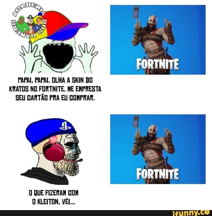 ORTNITE ALI Meu irmão em cristo, os melhores jogos dos últimos anos rodam  numa batata - iFunny Brazil