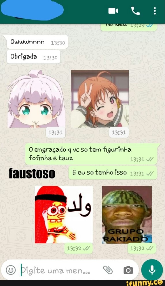 Grupo de WhatsApp Animes br, memes,😎