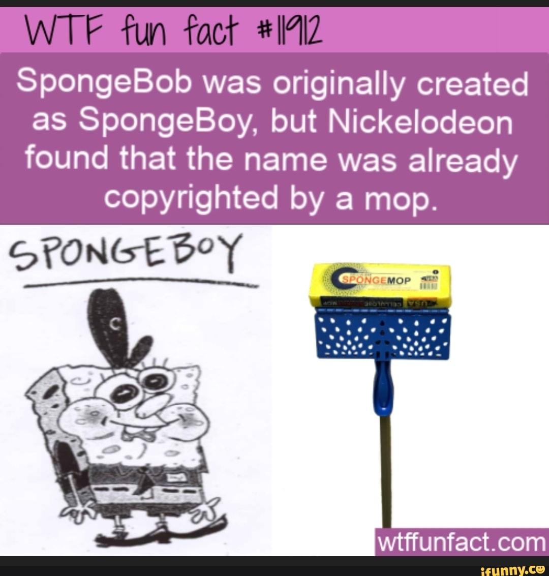 weird facts about spongebob